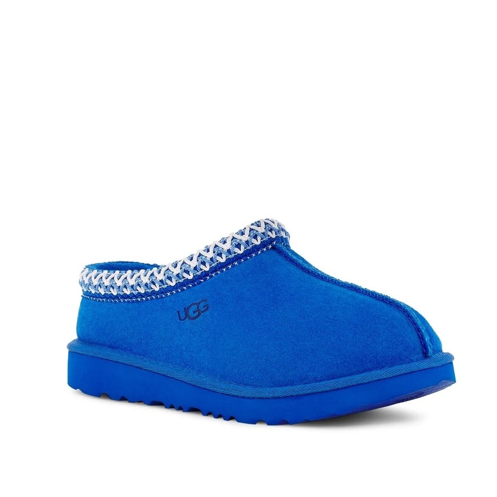 UGG Kids Vibrant Blue Slippers